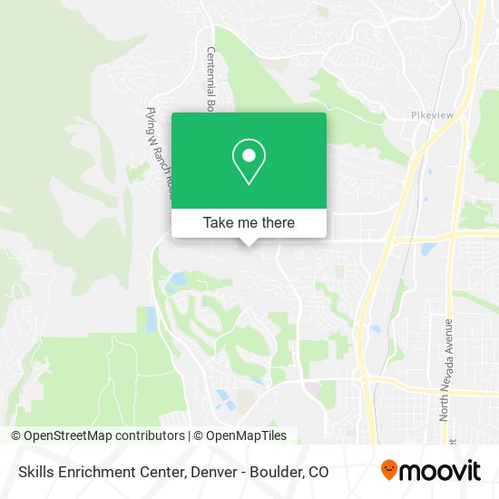 Mapa de Skills Enrichment Center