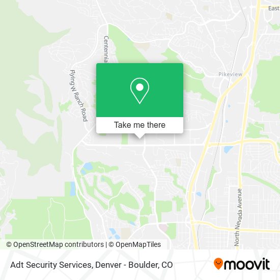 Adt Security Services map
