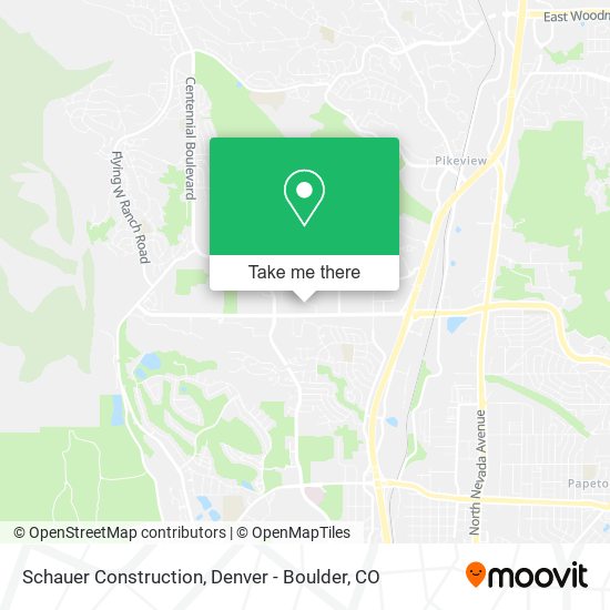 Schauer Construction map