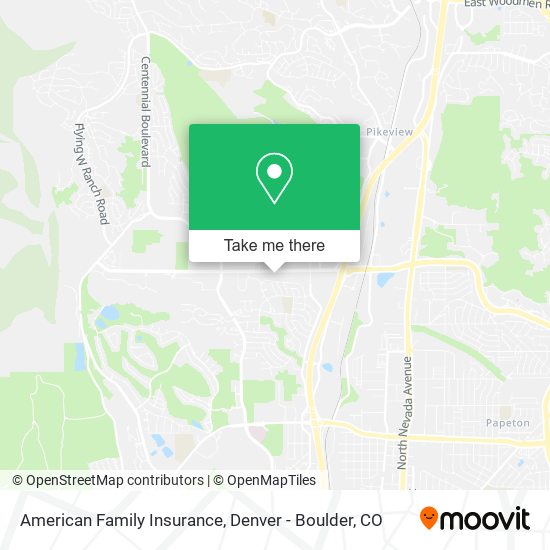 American Family Insurance map