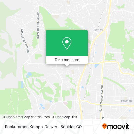Rockrimmon Kempo map