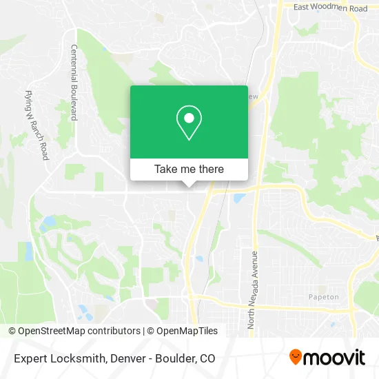 Expert Locksmith map