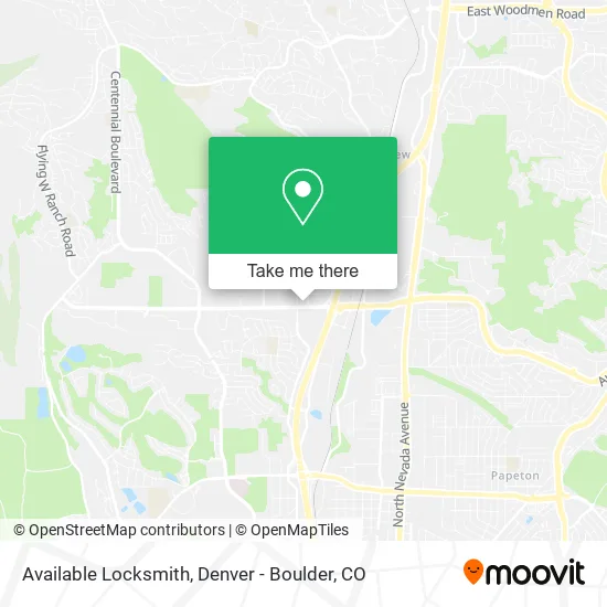 Available Locksmith map