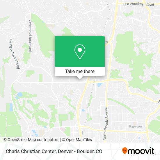 Mapa de Charis Christian Center
