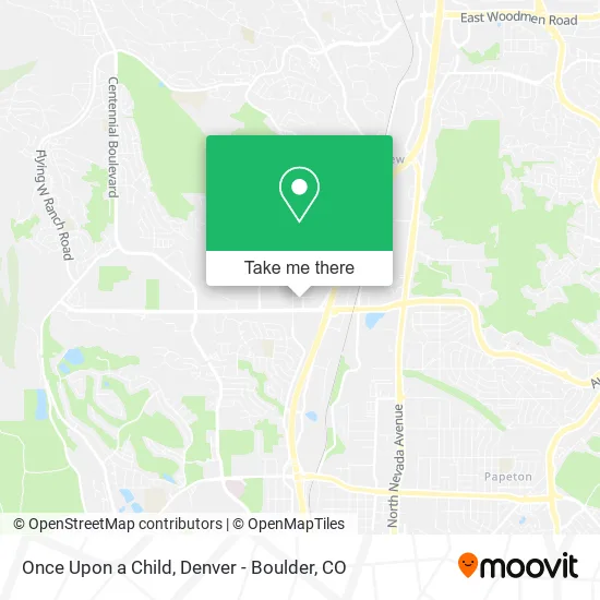 Once Upon a Child map