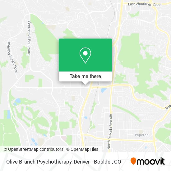 Mapa de Olive Branch Psychotherapy