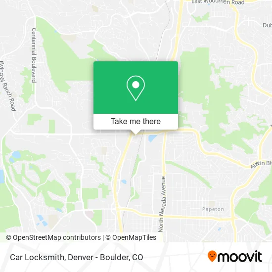 Car Locksmith map