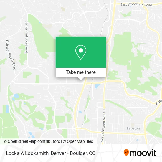 Locks A Locksmith map