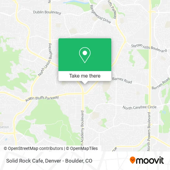 Mapa de Solid Rock Cafe