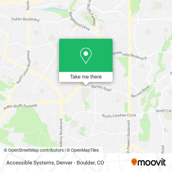 Accessible Systems map
