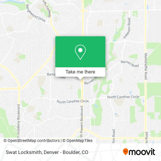 Swat Locksmith map