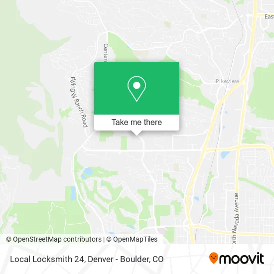 Local Locksmith 24 map