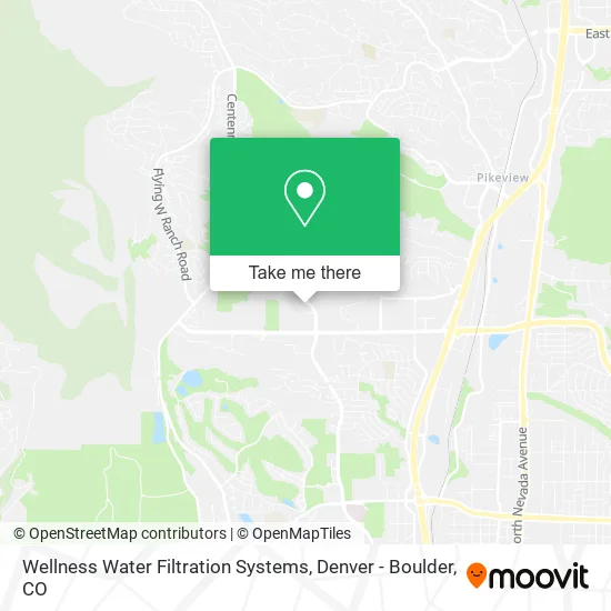 Wellness Water Filtration Systems map