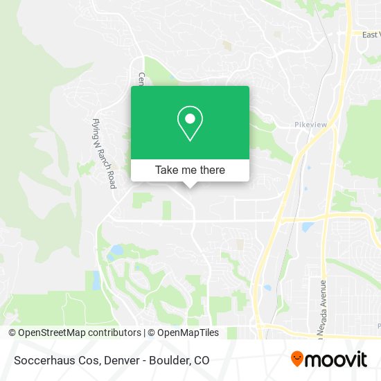Soccerhaus Cos map