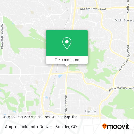 Mapa de Ampm Locksmith