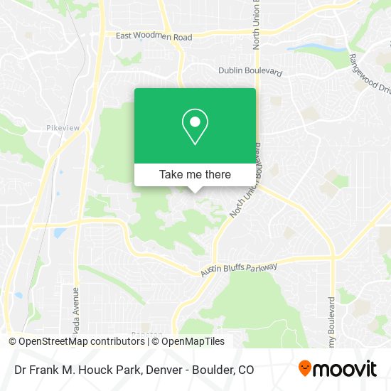 Mapa de Dr Frank M. Houck Park