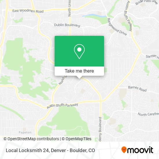 Local Locksmith 24 map