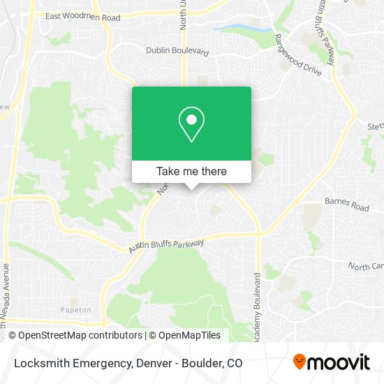 Locksmith Emergency map