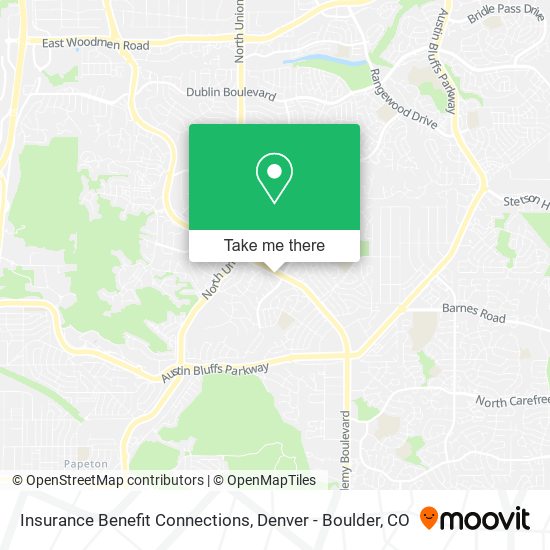 Insurance Benefit Connections map