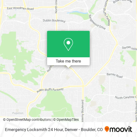 Emergency Locksmith 24 Hour map