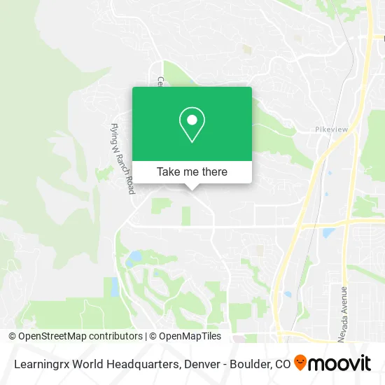 Learningrx World Headquarters map