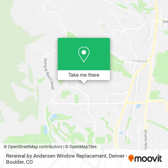 Mapa de Renewal by Andersen Window Replacement