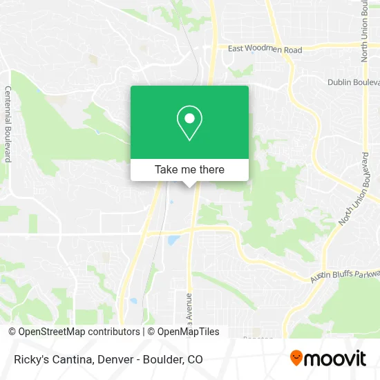 Ricky's Cantina map