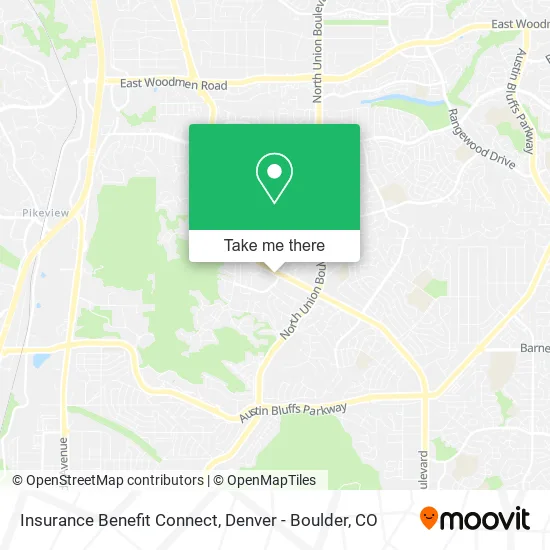 Insurance Benefit Connect map