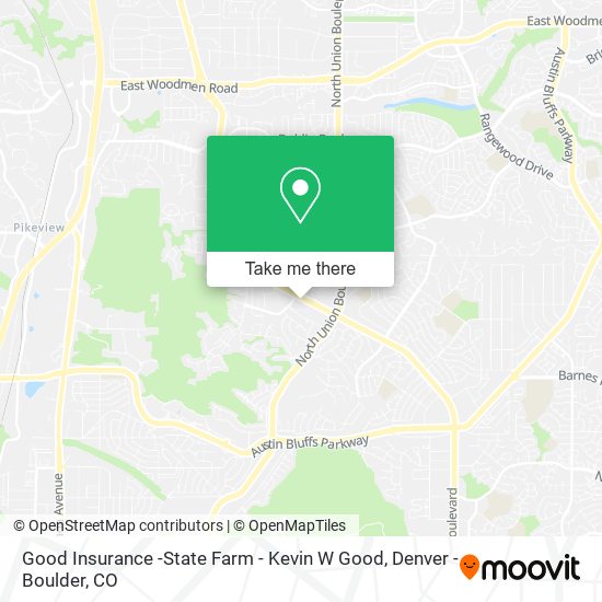 Good Insurance -State Farm - Kevin W Good map