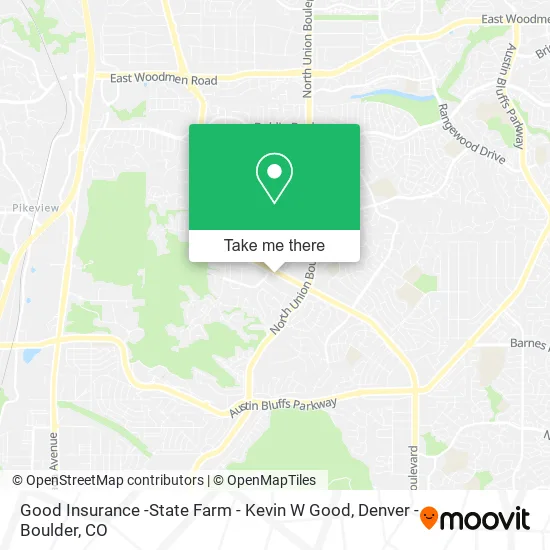 Good Insurance -State Farm - Kevin W Good map
