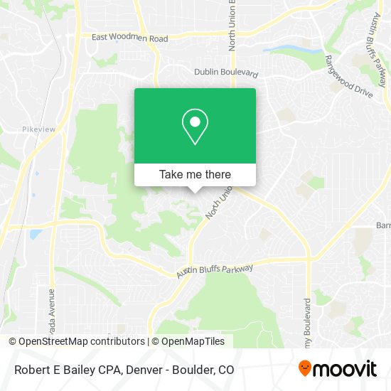 Robert E Bailey CPA map