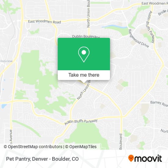 Mapa de Pet Pantry