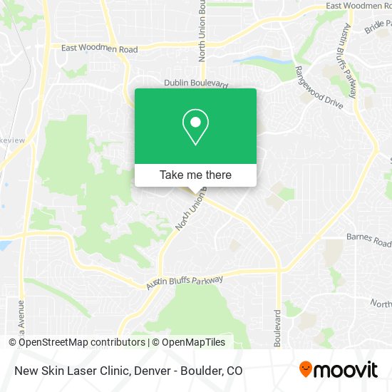 Mapa de New Skin Laser Clinic