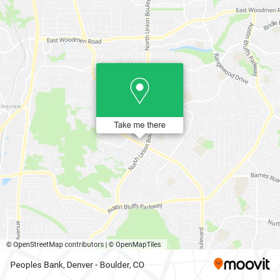 Peoples Bank map