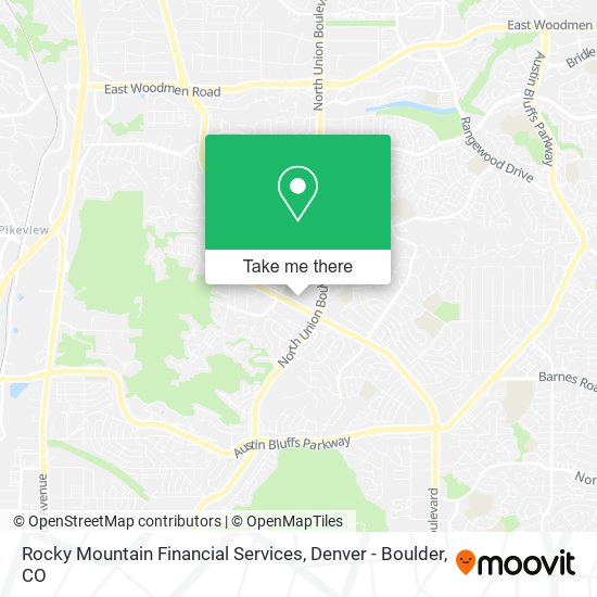 Rocky Mountain Financial Services map
