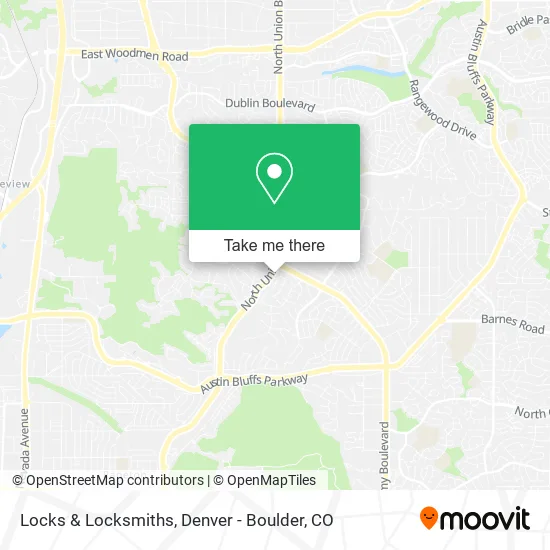 Locks & Locksmiths map