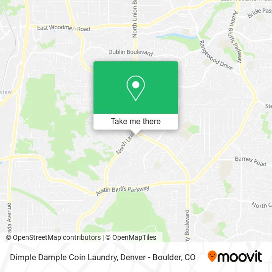 Dimple Dample Coin Laundry map