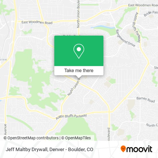 Jeff Maltby Drywall map