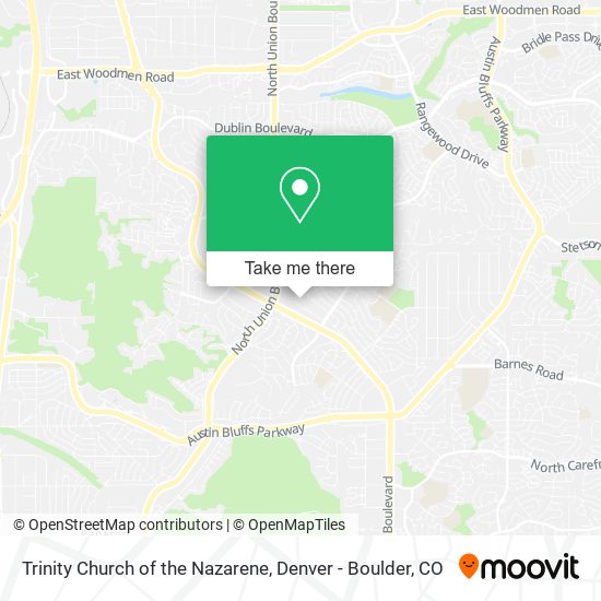 Mapa de Trinity Church of the Nazarene