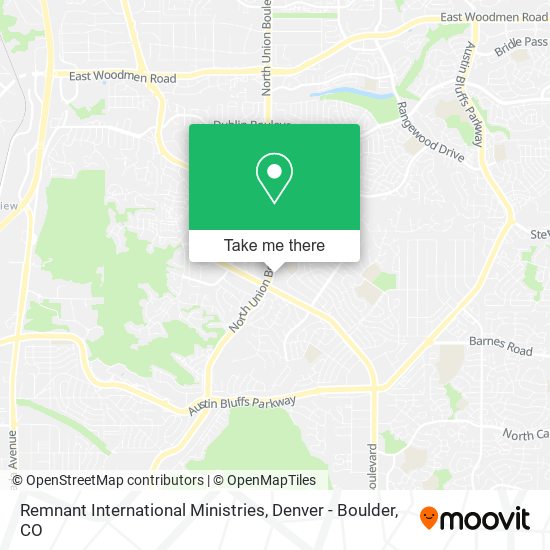 Remnant International Ministries map