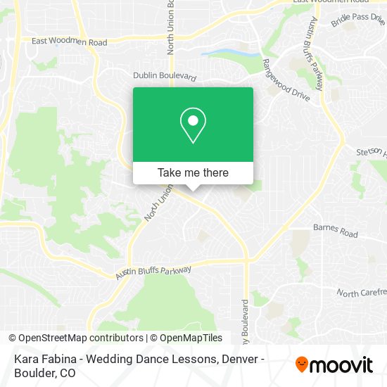 Mapa de Kara Fabina - Wedding Dance Lessons