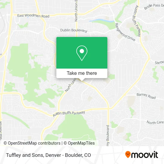 Tuffley and Sons map