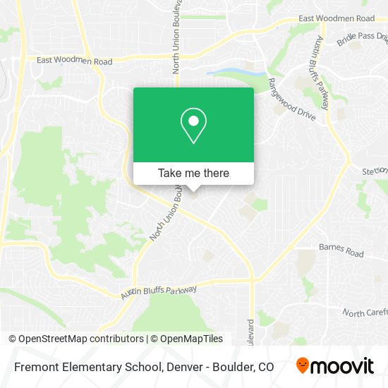 Mapa de Fremont Elementary School