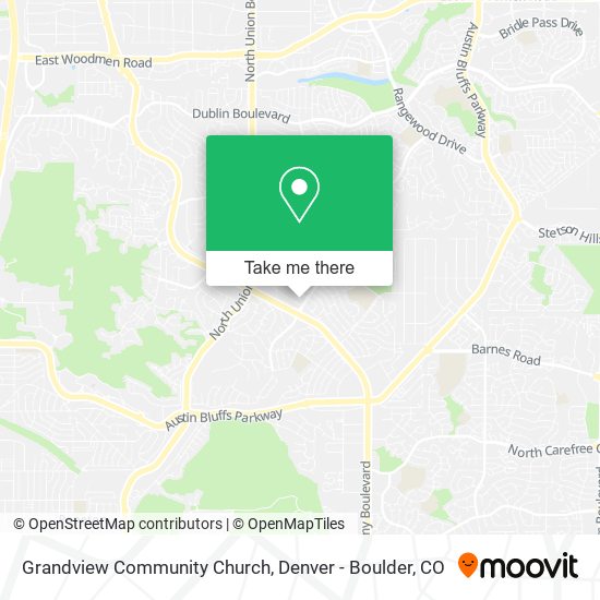 Mapa de Grandview Community Church
