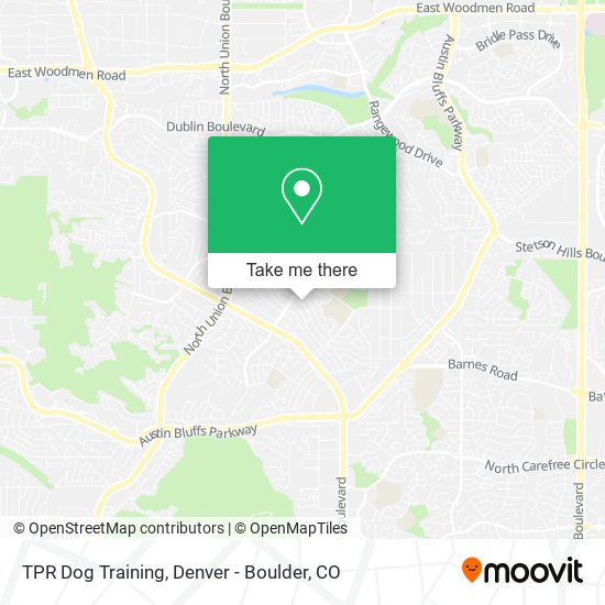 Mapa de TPR Dog Training