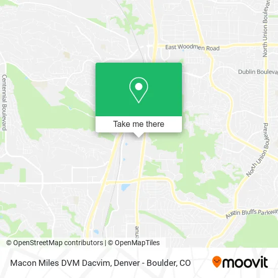 Macon Miles DVM Dacvim map