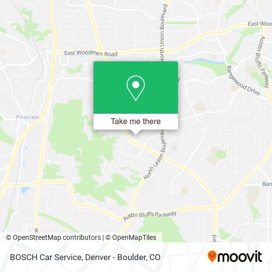 Mapa de BOSCH Car Service