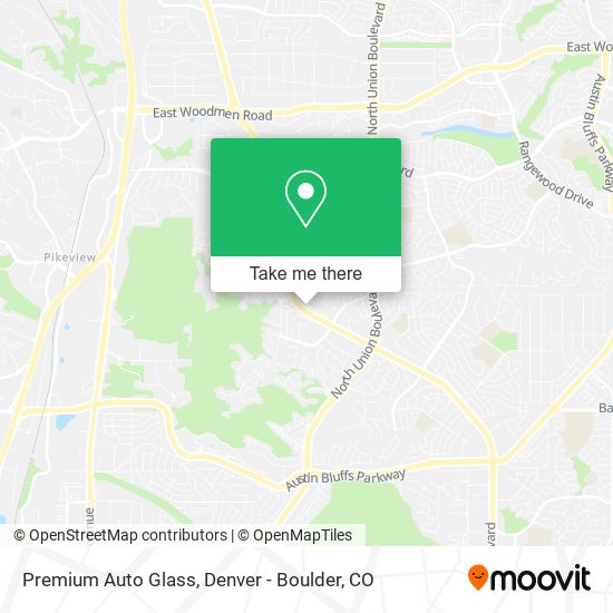 Mapa de Premium Auto Glass