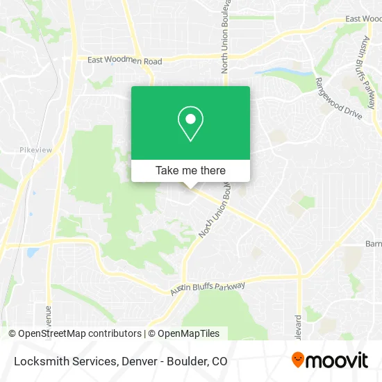 Locksmith Services map