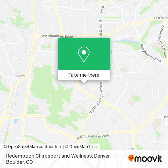 Redemption Chirosport and Wellness map